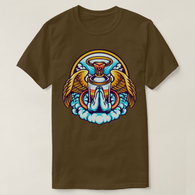 Camiseta Graffiti Angel (Diseño del anverso)