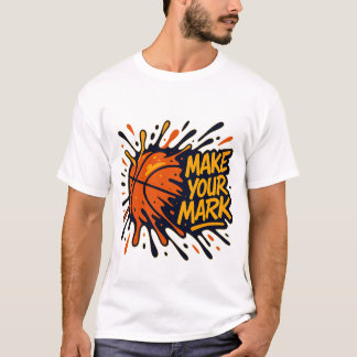 Camiseta Graffiti Basketball Art - Marca tu marca