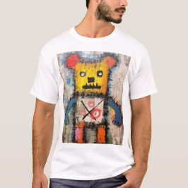 Camiseta Graffiti Bear Brushstroke painting art 