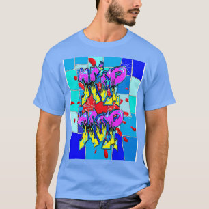 Camiseta Graffiti Blues Hip Hop de LEG 1