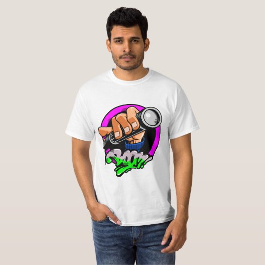 camiseta graffiti boom!