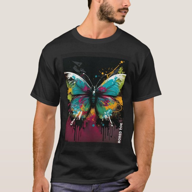 Camiseta Graffiti Butterfly (Anverso)