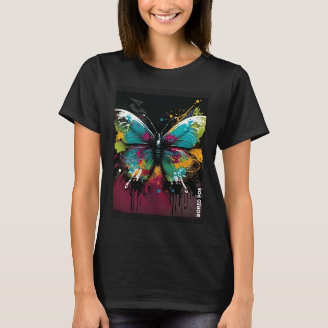 Camiseta Graffiti Butterfly (Anverso)