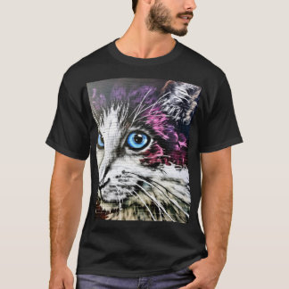 Camiseta Graffiti Cat