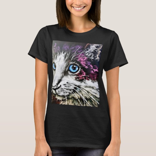 Camiseta Graffiti Cat (Anverso)