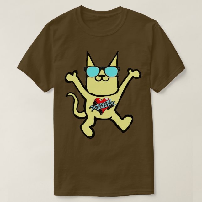 Camiseta Graffiti Cat 24 1 (Diseño del anverso)