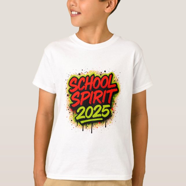 Camiseta Graffiti Clase de 2025 Urban Spirit Tee (Anverso)