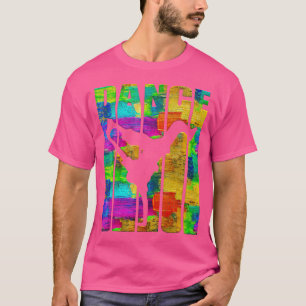 Camiseta Graffiti de arte de rompeolas divertidos Hip de ru