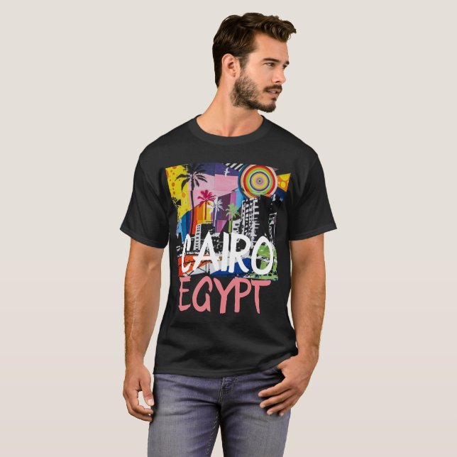 Camiseta Graffiti de CAIRO EGYPT (Anverso completo)