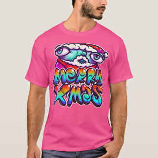 Camiseta Graffiti de Feliz Navidad
