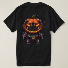 Camiseta Graffiti de Halloween - Pumpkin Pug Mecha