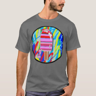 Camiseta graffiti de helado