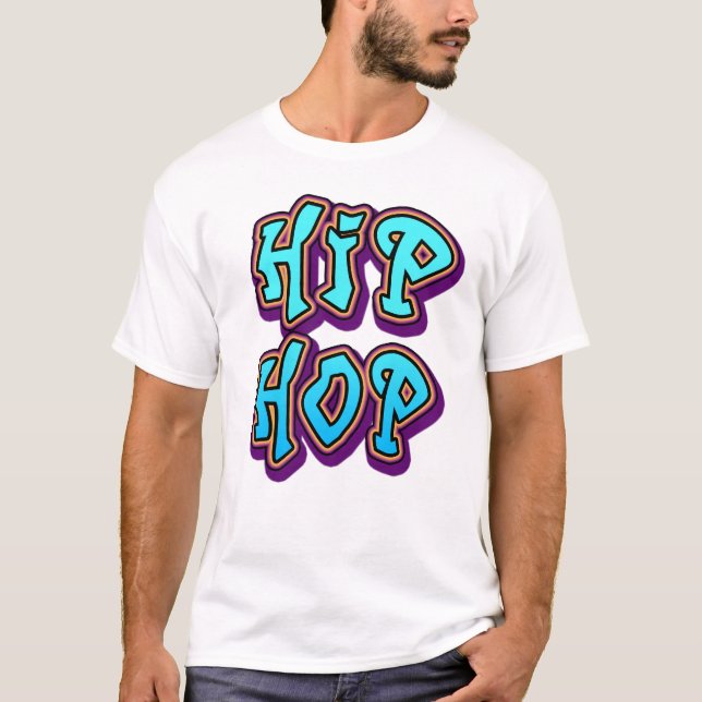 Camiseta Graffiti de Hip Hop (Anverso)