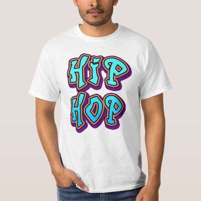 Camiseta Graffiti de Hip Hop (Anverso)