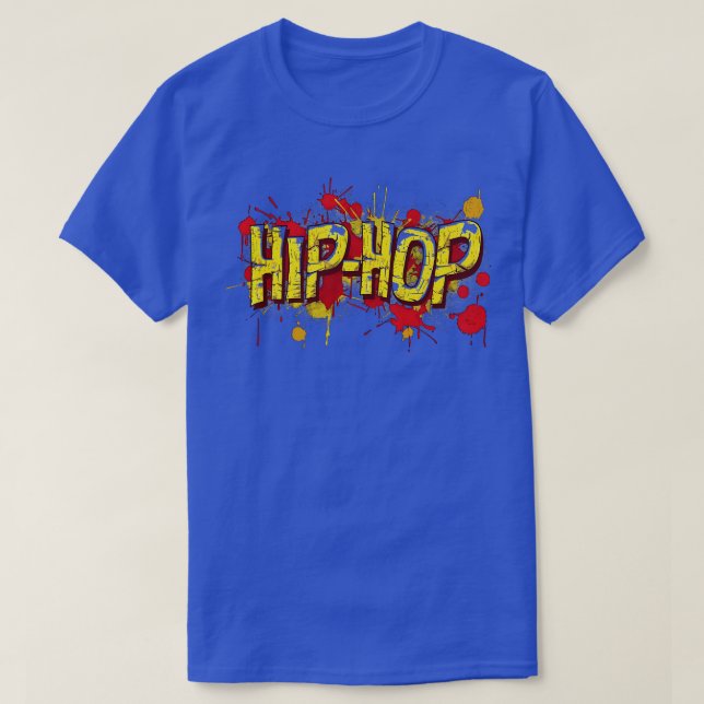 Camiseta Graffiti de Hip Hop (Diseño del anverso)