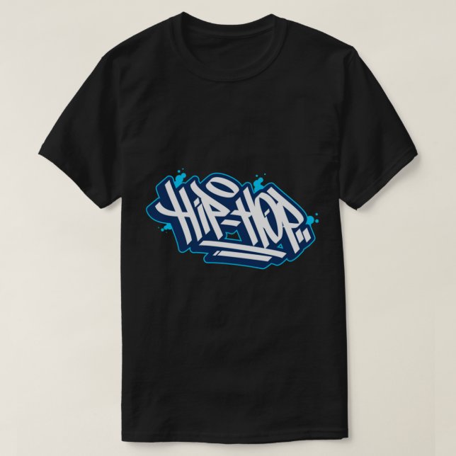 Camiseta Graffiti de hip-hop Classic T-Shirt (Diseño del anverso)