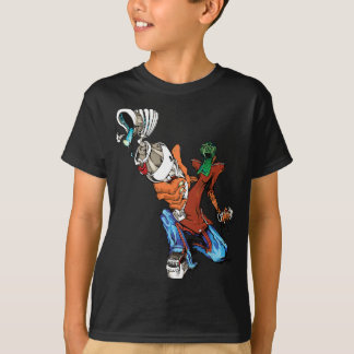 Camiseta Graffiti de hip hop de estilo oculto de la etiquet