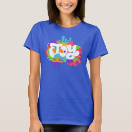 Camiseta Graffiti de joy estilo retro de los años 60
