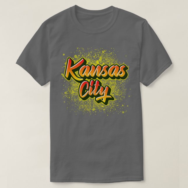 Camiseta Graffiti de Kansas City (Diseño del anverso)
