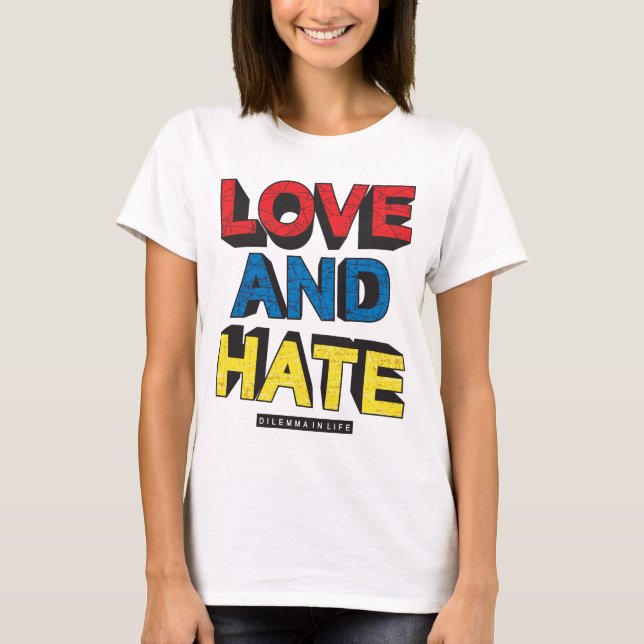 Camiseta Graffiti de letras (Anverso)