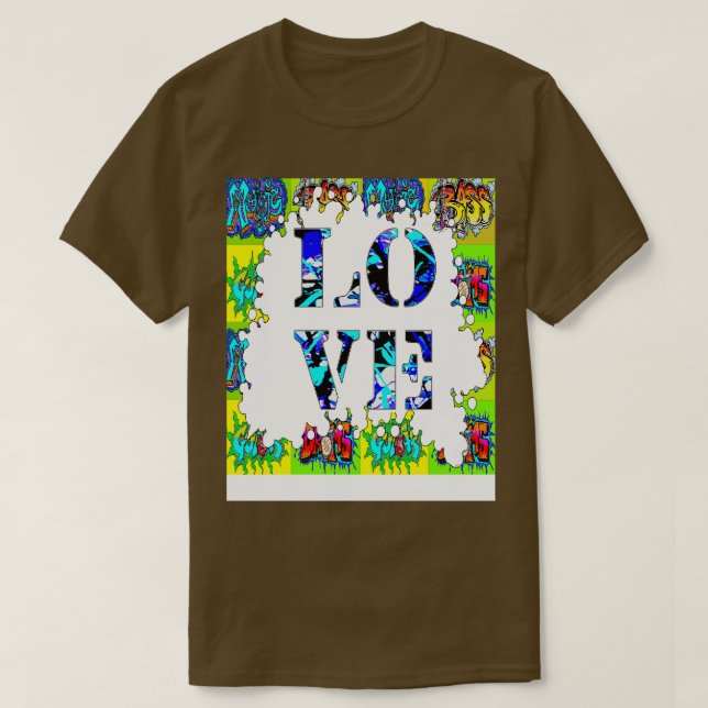 Camiseta Graffiti de Love 2 (Diseño del anverso)