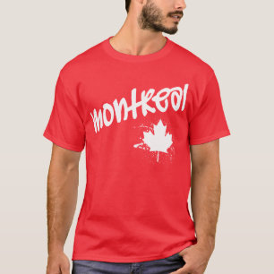 Camiseta Graffiti de Montreal