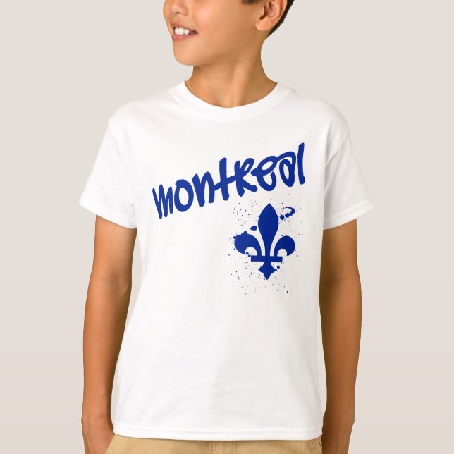 Camiseta Graffiti de Montreal (Anverso)