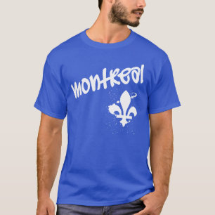 Camiseta Graffiti de Montreal