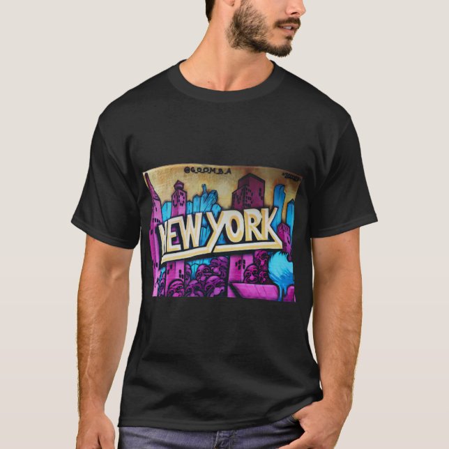 Camiseta Graffiti de Nueva York (Anverso)