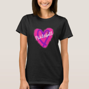 Camiseta Graffiti de pelota estilo calle Corazón