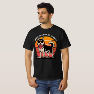 Camiseta Graffiti de perro estilo calle Art Classic camiset