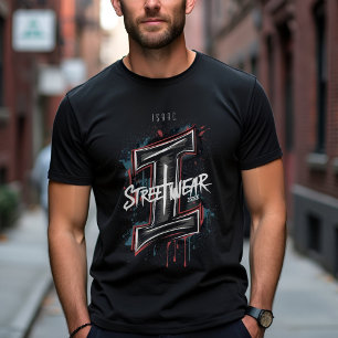 Camiseta Graffiti de personalizable "I" Estilo urbano