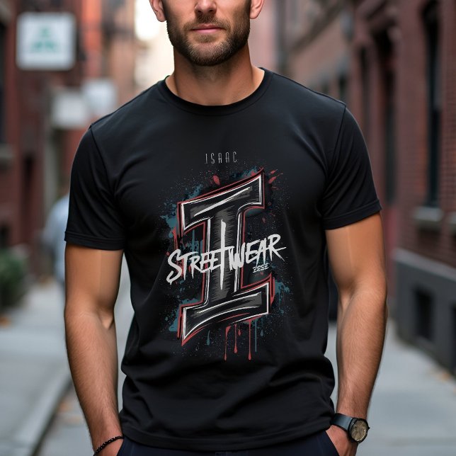 Camiseta Graffiti de personalizable "I" Estilo urbano (Subido por el creador)