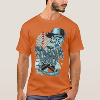 CAMISETA GRAFFITI DE PISCINA RECTA