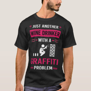 Camiseta Graffiti de Wine Drinker