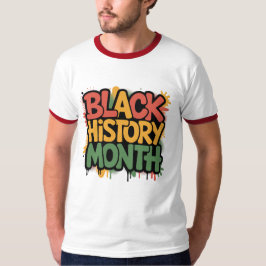Camiseta Graffiti del Mes de la Historia Afroamericana