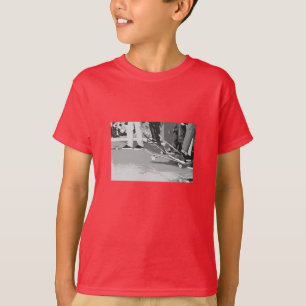 Camiseta Graffiti del parque de patinaje sobre patinaje sob