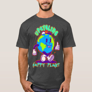 Camiseta Graffiti del planeta feliz