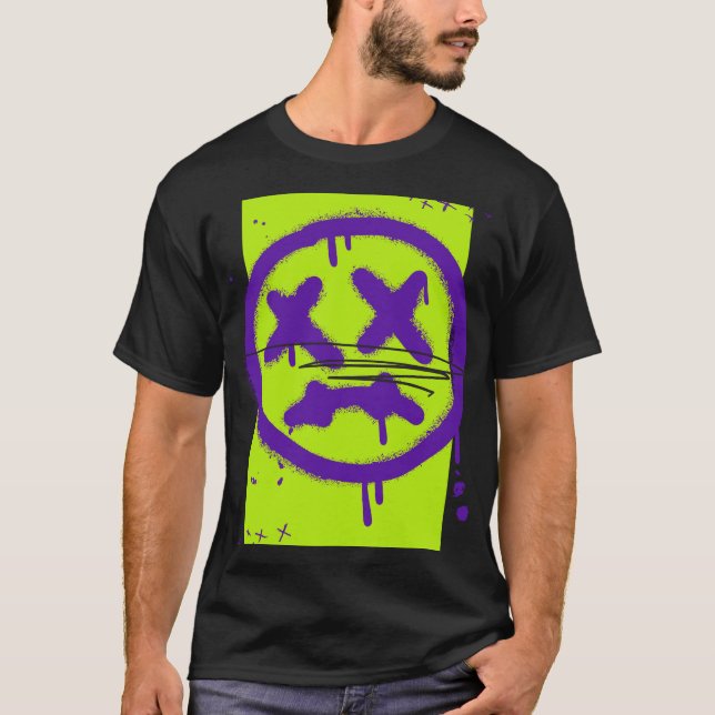 Camiseta Graffiti divertido (Anverso)