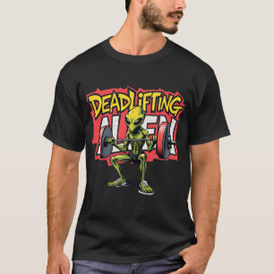 Camiseta graffiti estilo de construcción de cuerpos de elev