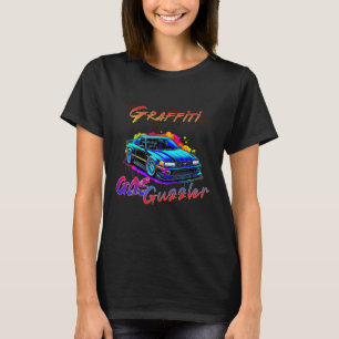 CAMISETA GRAFFITI GAS GUZZLER - COCHE DRIFT