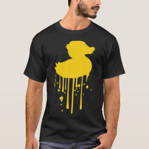 Camiseta graffiti goteo spray estampilla silueta chillona b