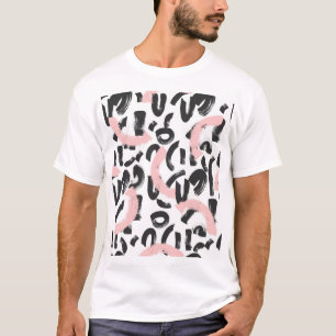 Camiseta Graffiti grueso: golpes de pincel de arte.