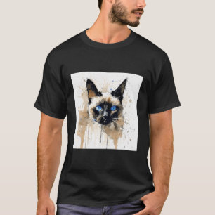 Camiseta Graffiti Grungy Punky Graffiti Cat Xvi