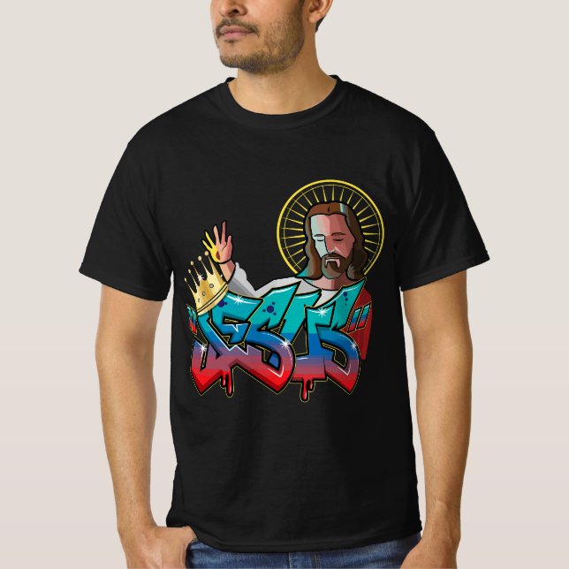 Camiseta Graffiti Jesús (Anverso)