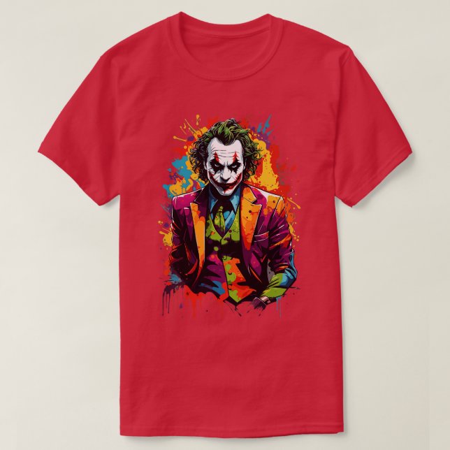 Camiseta Graffiti Joker (Diseño del anverso)
