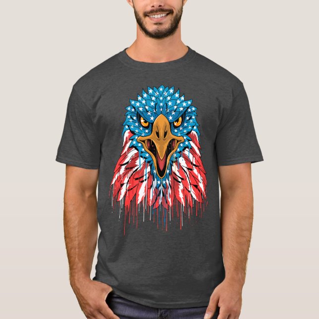 Camiseta Graffiti Julio 4 Águila (Anverso)