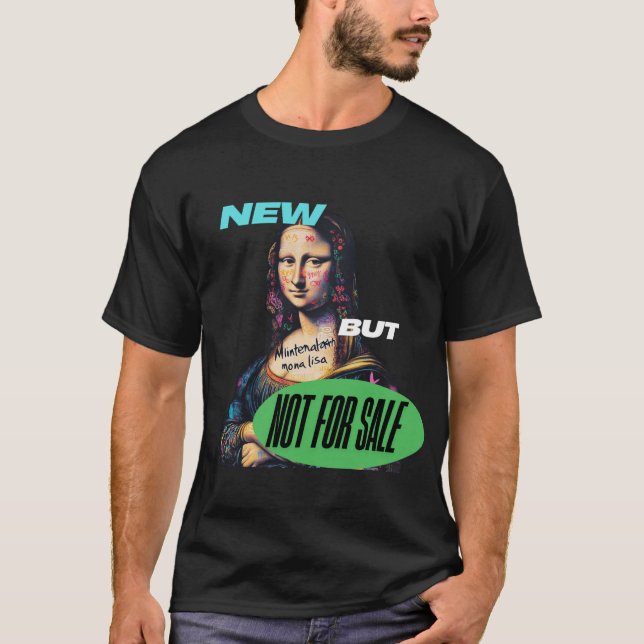 Camiseta Graffiti Mona Lisa - No a la venta (Anverso)