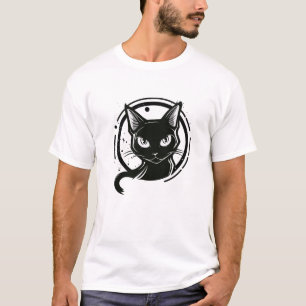 Camiseta Graffiti Paint Cat Inspiración creativa Diversión 
