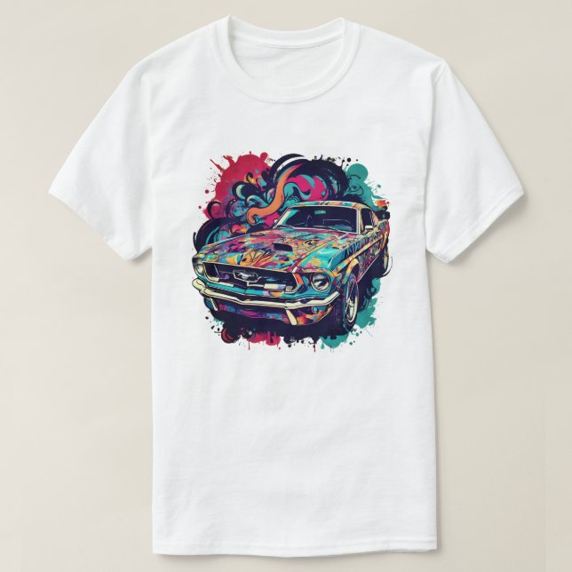 Camiseta Graffiti Paint Job Spatter Tee (Diseño del anverso)